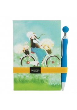 Miękki notes z długopisem - Summertime