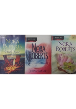 Nora Roberts zestaw 3 książek