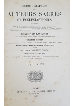 Auteurs sacres et ecclésiastiques, 1860r.