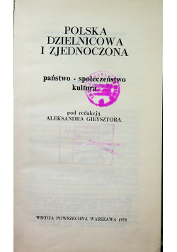 Polska dzielnicowa i zjednoczona