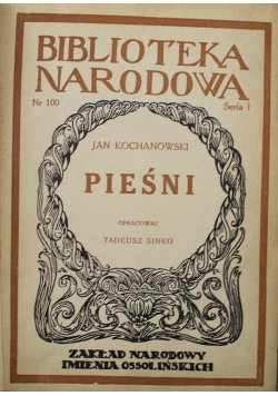 Pieśni i wybór innych wierszy 1948 r.