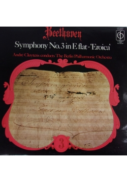 Beethoven. Symphony No. 3 in E flat - "Erotica", Płyta winylowa