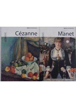 Rzeczpospolita, Klasycy sztuki  - Manet / Cezanne - zestaw 2 książki