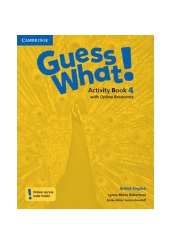 Guess What! 4 Activity Book with Online Resources