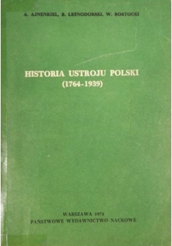 Historia ustroju Polski (1764-1939)