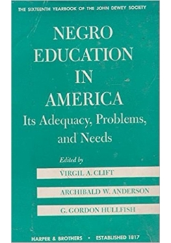 Negro Education in America