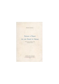 Episcopat et Papaute chez saint Bernard de Clairvaux