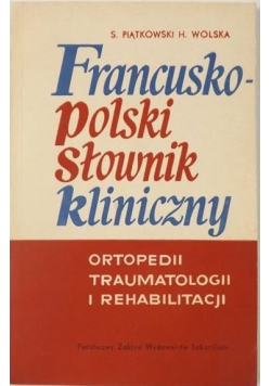 Francusko-polski słownik kliniczny