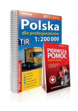 Atlas samochodowy  Polska dla prof. 2017/18