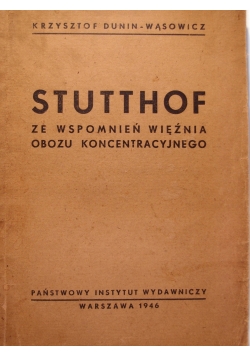 Stutthof,1946r.