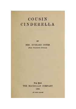 Cousin cinderella, 1908 r.