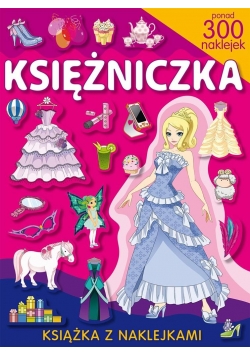 Księżniczka + 300 naklejek