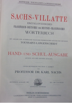 Sachs-Villatte ,1905r.
