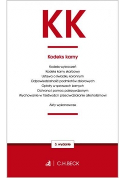 Kodeks karny oraz ustawy towarzyszące w.3