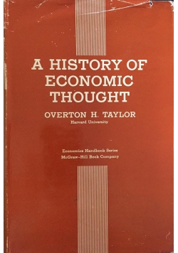 A history of economic thought