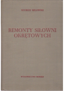 Remont Siłowni Okrętowej