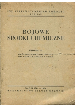 Bojowe środki chemiczne, 1936r.