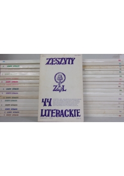 Zeszyty Literackie ,Zestaw 31 tomów