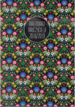 Kalendarz nauczyciela B6 2018/2019 tyg.PCV- Folk