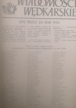 Wiadomości Wędkarskie