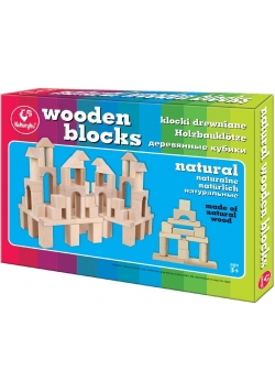 Klocki drewniane naturalne II