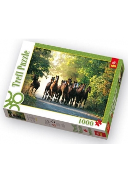 Puzzle 1000 Stadnina koni Widzów, Polska  TREFL