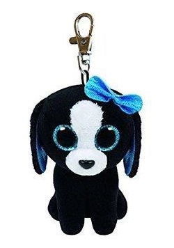 Beanie Boos Tracey - Czarny Piesek brelok