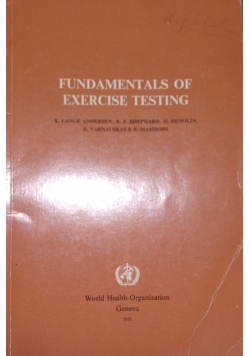 Fundamentals of exercise testing