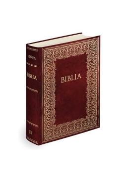 Biblia domowa złocony brzeg bez obwoluty