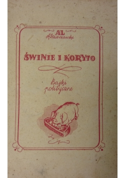 Świnie i koryto