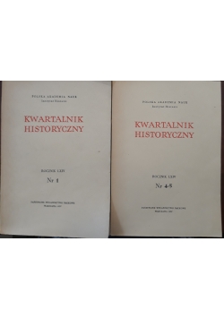 Kwartalnik historyczny nr 1 i 4,5