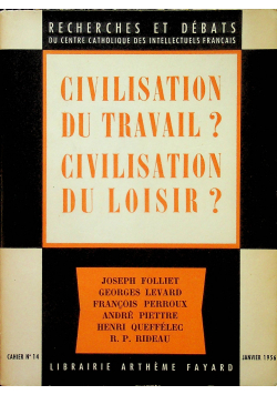 Civilisation du travail