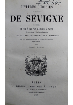 De Sevigne 1857 r