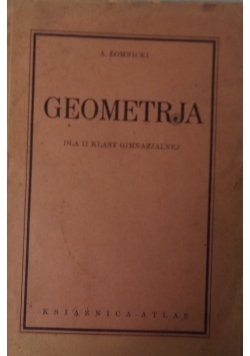 Geometrja, 1934r.