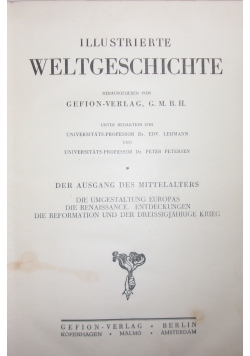 Illustrierte Weltgeschichte