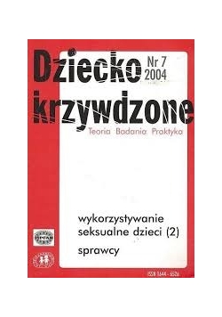 Dziecko krzywdzone, nr. 7
