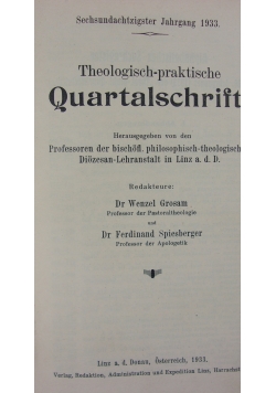 Theologisch-praktische Quartalschrift, 1936