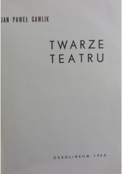 Twarze teatru
