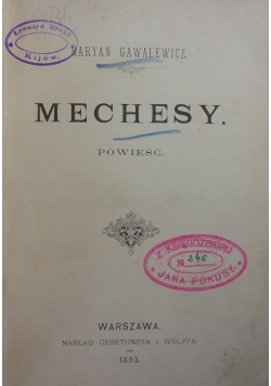 Mechesy, 1893r.