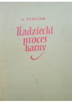 Radziecki proces karny