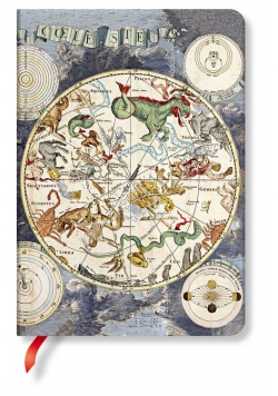 Notatnik Early Cartography Celestial Planisphere Midi Lined