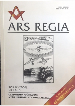 Ars Regia, nr. 15-16/2006