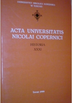 Acta universitatis Nicolai Copernici