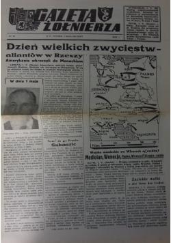 Gazeta Żołnierza,reprint 1945r.,Nr.92