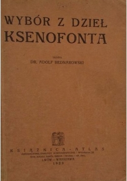 Wybór z dzieł Ksenofonta 1929 r.