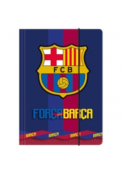 Teczka z gumką A4 Fc Barcelona DERFORM