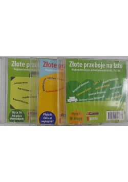 Złote przeboje na lato, 3 płyty CD