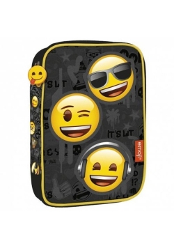 Piórnik jednokomorowy z wyposażeniem Emoji 10