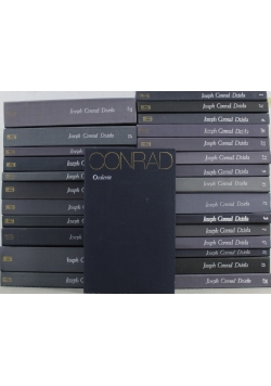 Joseph Conrad Dzieła Tom od I do XXVII