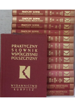 Praktyczny słownik współczesnej polszczyzny ,zestaw 14 książek